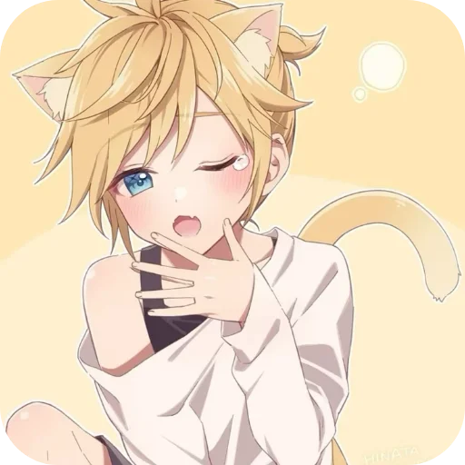 🤲 Стикер «Кошкомальчики» для Telegram