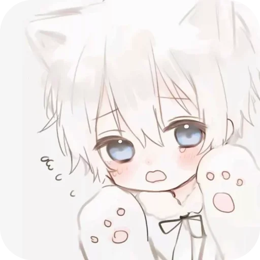 🤲 Стикер «Кошкомальчики» для Telegram