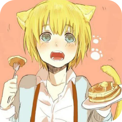 👄 Стикер «Кошкомальчики» для Telegram