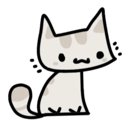 Стикерпак Кот Мяка для Telegram — скачать
