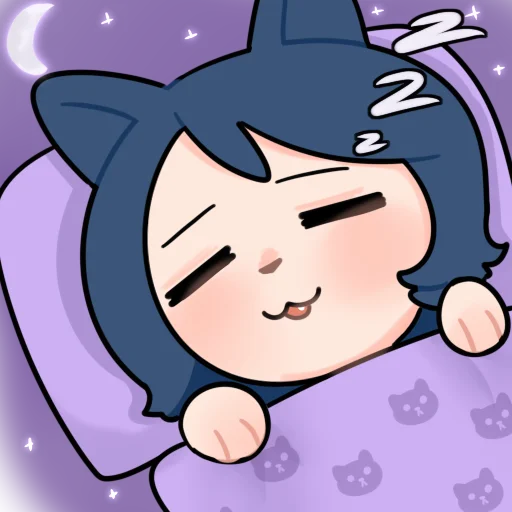 💤 Стикер «kotamota» для Telegram
