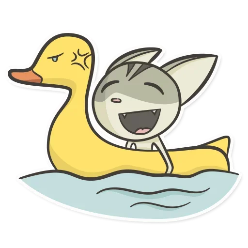 Стикерпак Котеечное Лето для Telegram — скачать