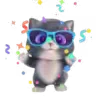 🥳 Эмодзи «Котёнок» для Telegram
