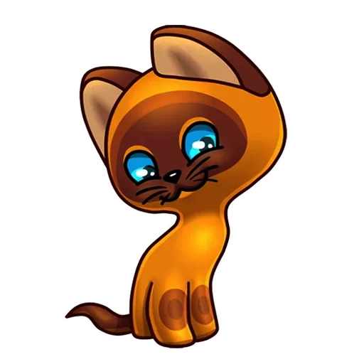 😊 Стикер «Котёнок по имени Гав» для Telegram