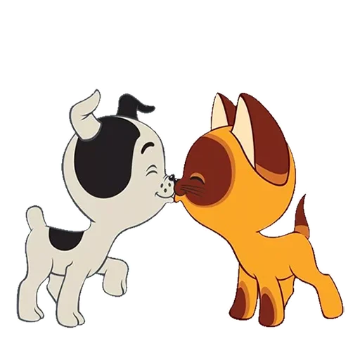 😘 Стикер «Котёнок по имени Гав» для Telegram