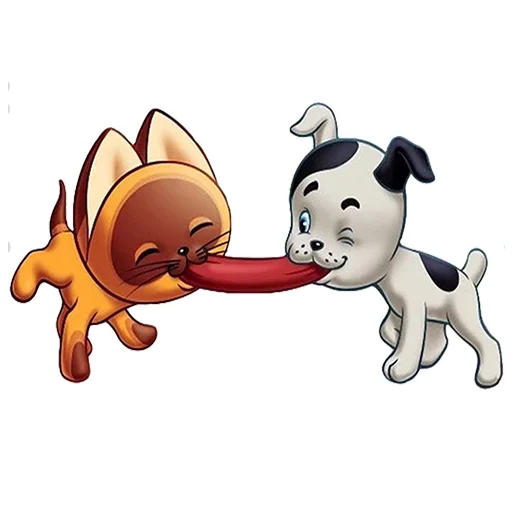 😄 Стикер «Котёнок по имени Гав» для Telegram