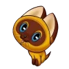 🤩 Эмодзи «Котенок По Имени» для Telegram