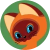 🤩 Эмодзи «Котенок По Имени» для Telegram