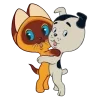 🤩 Эмодзи «Котенок По Имени» для Telegram