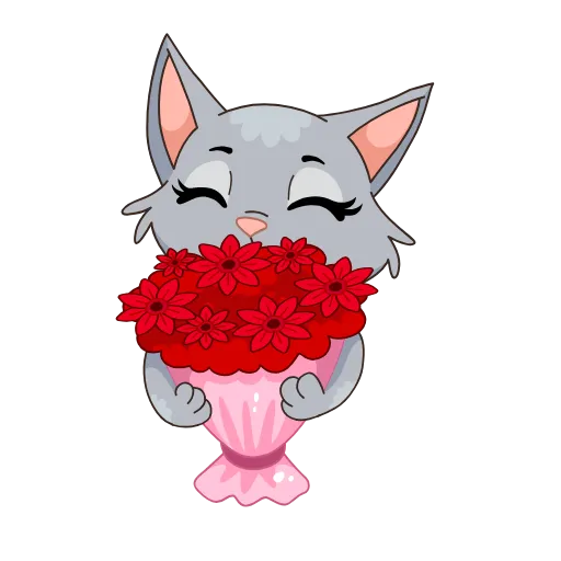 🌹 Стикер «8 новых штук» для Telegram