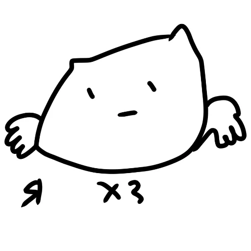 😴 Стикер «котік» для Telegram