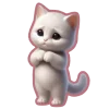 🐈 Эмодзи «Буквы и котики» для Telegram