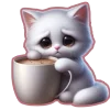 🐈 Эмодзи «Буквы и котики» для Telegram