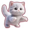 🐈 Эмодзи «Буквы и котики» для Telegram