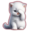 🐈 Эмодзи «Буквы и котики» для Telegram