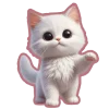 🐈 Эмодзи «Буквы и котики» для Telegram