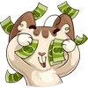 🤩 Эмодзи «Котик Вк» для Telegram