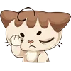 🤩 Эмодзи «Котик Вк» для Telegram