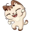 🤩 Эмодзи «Котик Вк» для Telegram