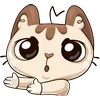 🤩 Эмодзи «Котик Вк» для Telegram