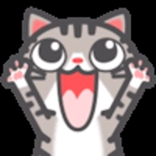 Эмодзи «Котики» для Telegram
