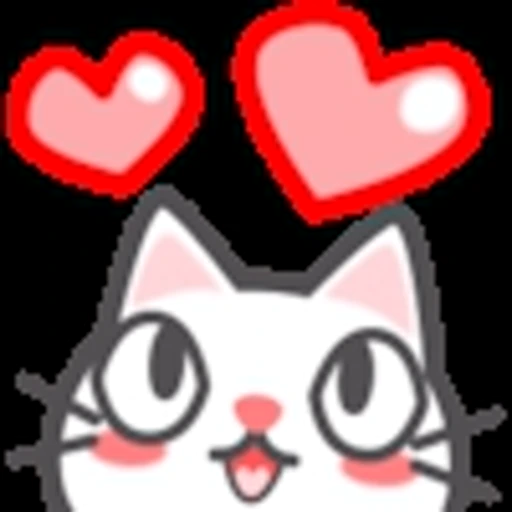 Эмодзи «Котики» для Telegram