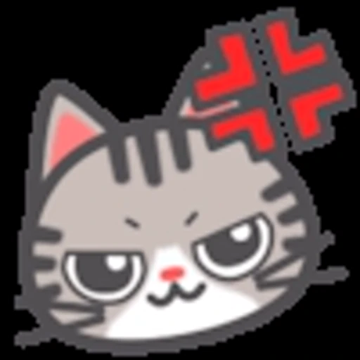 Эмодзи «Котики» для Telegram
