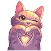 🫶 Эмодзи «😋 котики» для Telegram