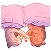 🛌 Эмодзи «😋 котики» для Telegram
