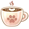 ☕️ Эмодзи «😋 котики» для Telegram