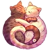 💕 Эмодзи «😋 котики» для Telegram
