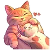 💝 Эмодзи «😋 котики» для Telegram