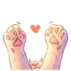 💌 Эмодзи «😋 котики» для Telegram
