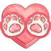🐾 Эмодзи «Emoji Love» для Telegram