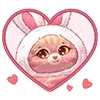 🐰 Эмодзи «Emoji Love» для Telegram