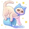 ♒️ Эмодзи «Котики Зодиаки» для Telegram