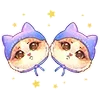 ♊️ Эмодзи «Котики Зодиаки» для Telegram