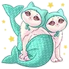 ♓️ Эмодзи «Котики Зодиаки» для Telegram