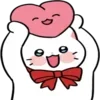 ❤️ Эмодзи «❤ котики» для Telegram