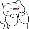 ❤️ Эмодзи «❤ котики» для Telegram