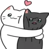 Эмодзи ❤ котики для Telegram — скачать