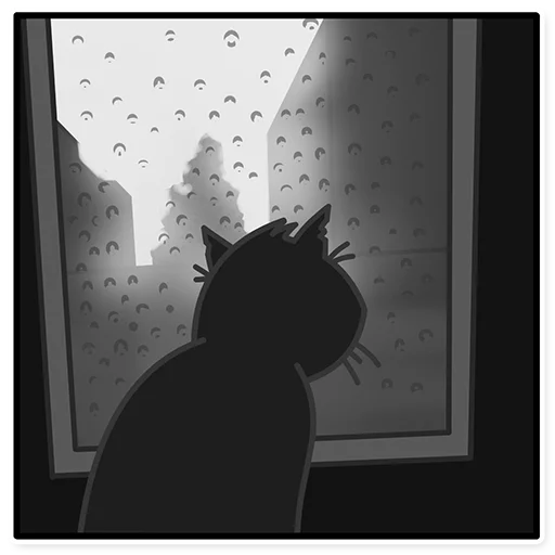 😢 Стикер «Кошмарик» для Telegram