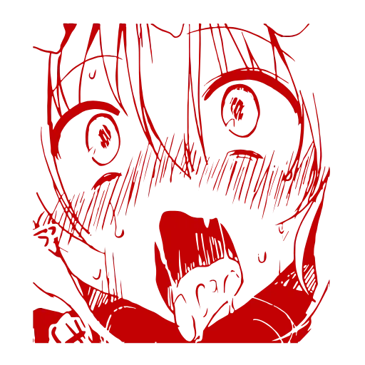 🥵 Эмодзи «Ahegao Adapt» для Telegram
