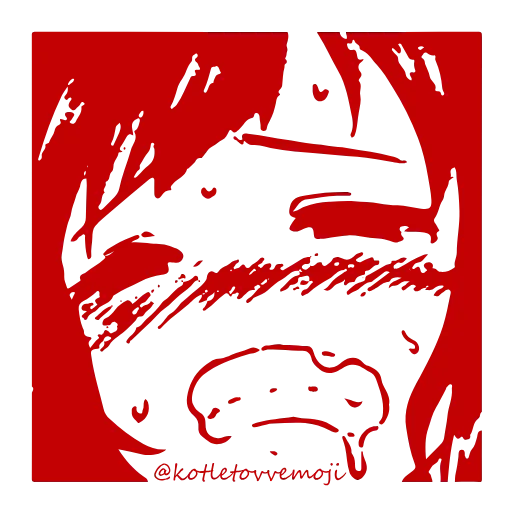 🥵 Эмодзи «Ahegao Adapt» для Telegram