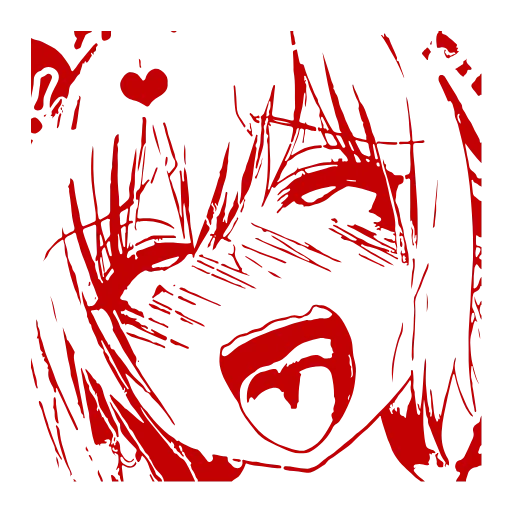 🥵 Эмодзи «Ahegao Adapt» для Telegram