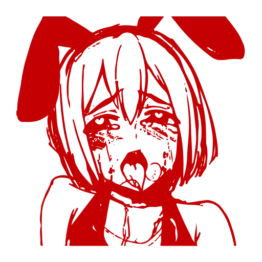 🥵 Эмодзи «Ahegao Adapt» для Telegram