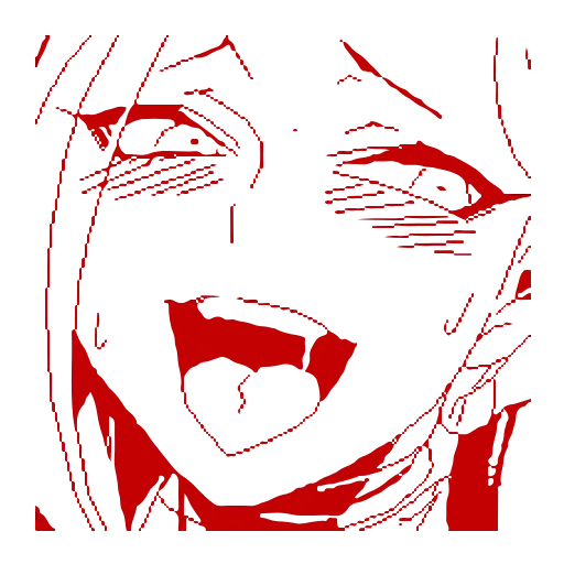 🥵 Эмодзи «Ahegao Adapt» для Telegram