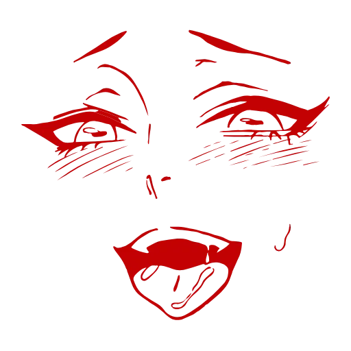 🥵 Эмодзи «Ahegao Adapt» для Telegram