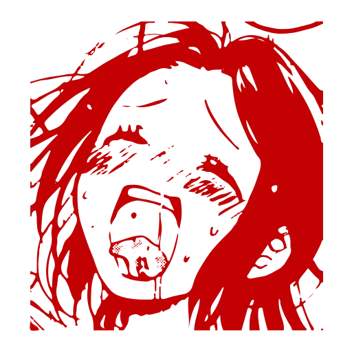 🥵 Эмодзи «Ahegao Adapt» для Telegram