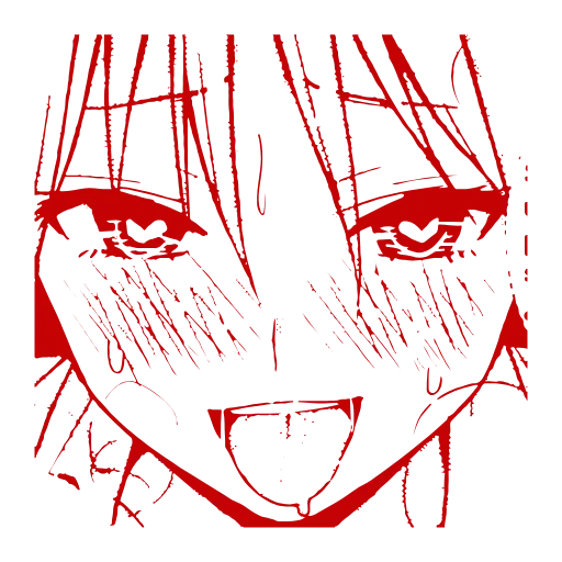 🥵 Эмодзи «Ahegao Adapt» для Telegram